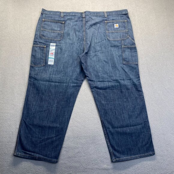 Carhartt Denim 2112 CAT 2 Jeans Size 54x30 Mens Flame  Resistan Relaxed Fit New - Picture 10 of 16